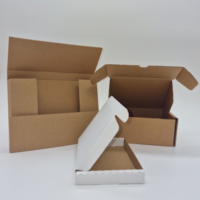 White Postal Boxes